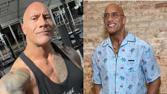 The Rock viraliza após perder 30 quilos para papel