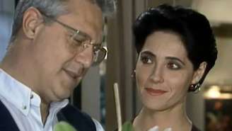Otávio (Antônio Fagundes) e Diná (Christiane Torloni) em 'A Viagem'