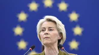 A presidente da Comissão Europeia, Ursula von der Leyen