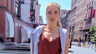 Rafa Brites durante viagem pelos Estados Unidos