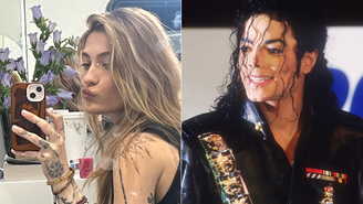 Paris afirma que internautas a marcam em fotos da autópsia do pai, Michael Jackson