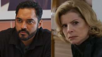 Mário Sérgio (Thomás Aquino) e Odete (Debora Bloch) de Vale Tudo (Reprodução/TV Globo)