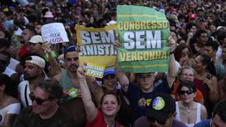 As manifestações no Brasil foram destaque nos jornais europeus. Imagem do Rio de Janeiro, 21 de setembro de 2025.