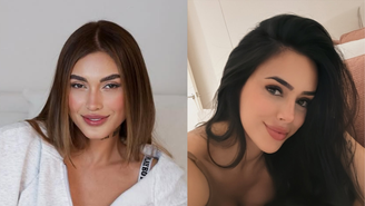 Fernanda Campos alfineta Bruna Biancardi