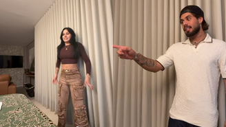 Ana Castela e Zé Felipe curtem noite de jogos juntos