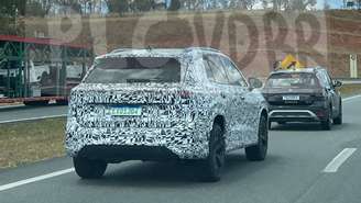 Novo Volkswagen Tiguan flagrado em testes no Brasil