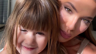 Virginia Fonseca e a filha mais velha, Maria Alice