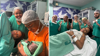 Hilmara costuma acompanhar pessoas surdas em atendimentos médicos, mas foi a primeira vez que atuou como intérprete de Libras em um trabalho de parto