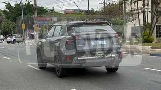 Hyundai Creta 1.6 turbo flex flagrado em testes