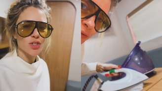 Carolina Dieckmmann revela 'gambiarra' para preparar sanduíche nas gravações de Vale Tudo