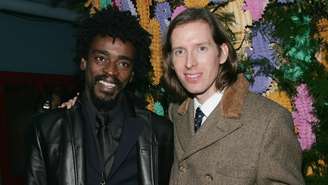 Seu Jorge e Wes Anderson em 2004
