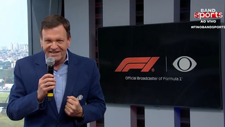 Equipe da Band fora da cobertura 