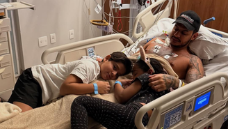 Hungria com os filhos no hospital