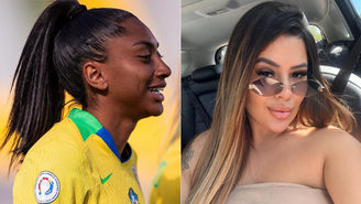 Kerolin e Rafaela tiveram relacionamento