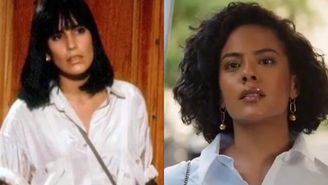Gloria Pires assume que não viu remake de Vale Tudo e ignora pergunta sobre Bella Campos