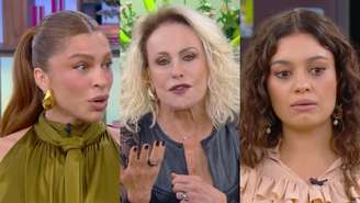 Grazi Massafera, Ana Maria Braga e Sophie Charlotte no Mais Você (Reprodução/TV Globo)