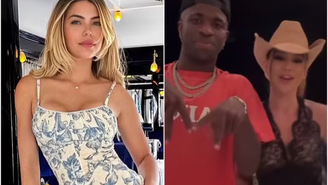 Após vazar prints com Vini Jr., modelo desabafa: 'Não achei certo a Virginia se expor' / Reprodução: Redes Sociais