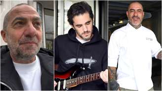 Alberto Hiar e Anuar Tacach são sócios do restaurante Jamile que tem Henrique Fogaça como chef