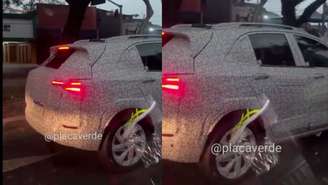 Novo SUV derivado do Chevrolet Onix em testes