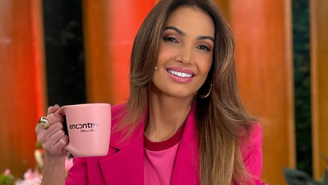 Patrícia Poeta no Outubro Rosa 