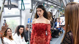 Gloria Coelho no SPFW 