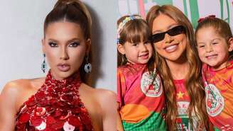 Virginia Fonseca e filhas, Maria Alice e Maria Flor