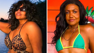 Como assim? Gaby Amarantos revela que emagreceu com ajuda de 'super chuca' de 300 litros / Reprodução: Instagram