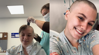 Pela 6ª vez, Isabel Veloso precisa raspar a cabeça em tratamento contra o câncer: 'Última vez' / Reprodução: Instagram