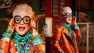 No Halloween da Sephora, Lorelay Fox presta tributo a Iris Apfel