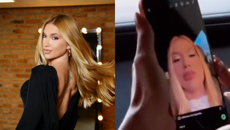 Virginia Fonseca aparece em vídeo mandando selfie e web especula remetente