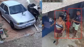 Boi descontrolado invade casa, destrói carro e assusta moradores no interior do Ceará
