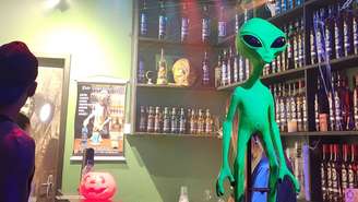 Frequentadores, turistas ou moradores, frequentemente falam sobre a presença de seres extraterrestres em São Tomé das Letras (MG).