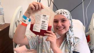 Isabel Veloso recebeu um transplante de medula óssea do pai; influenciadora luta contra o linfoma de Hodgkin e compartilhou sua emoção