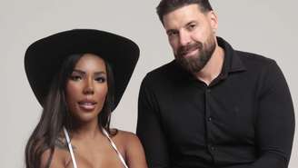 Carol Lekker e o marido