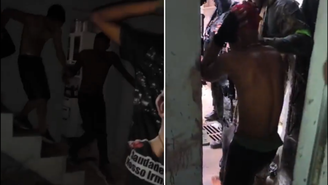 Cena gravada por homem em meio à megaoperação no Rio de Janeiro circula nas redes sociais