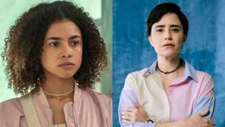 Joélly (Alana Cabral) e Samira (Fernanda Vasconcellos) de Três Graças (Reprodução/Divulgação/TV Globo)