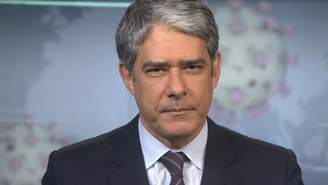 William Bonner no Jornal Nacional em 2020