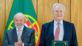 Presidente Lula e o ministro da Justiça, Ricardo Lewandowski