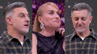 Luciano Huck e Angélica no Domingão (Reprodução/TV Globo)