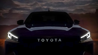 Teaser da nova Toyota Hilux 2026