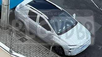 Flagra do novo SUV compacto da Chevrolet em testes