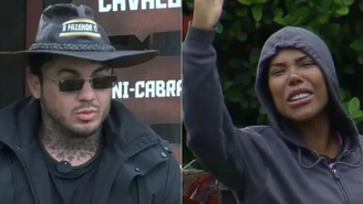 A Fazenda 17: Carol joga cocô em Wallas durante briga; veja o vídeo / Reprodução: RecordPlus