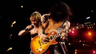 Guns N' Roses: Axl Rose e Slash no Rock in Rio 1991
