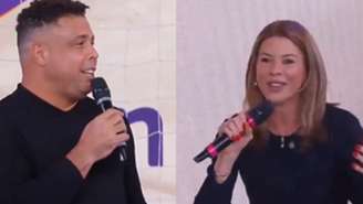 Ronaldo Fenômeno Daniela Beyruti no 'Teleton'