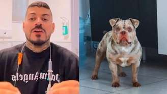 Influenciador Matheus Vandré acorda sem o dedo e percebe que seu cachorro comeu o membro