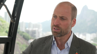 Príncipe William em entrevista a Luciano Huck