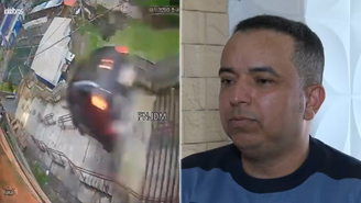Motorista Raílson Souza, 48, despencou de escadaria na ZS de SP