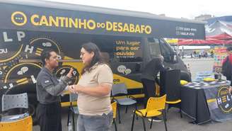 Projeto Help oferece cantinho do desabafo
