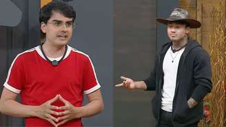 Dudu e Wallas em 'A Fazenda 17'