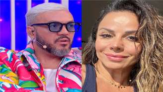 Belo e Viviane Araújo (Reprodução / SBT e Instagram)